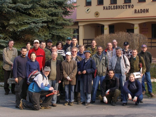 Uczestnicy i wykadowcy szkolenia na znakarzy 2007