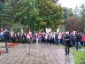 Uroczysto przed pomnikiem w Pcicach 
