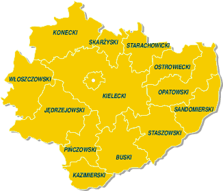 Mapa powiatw